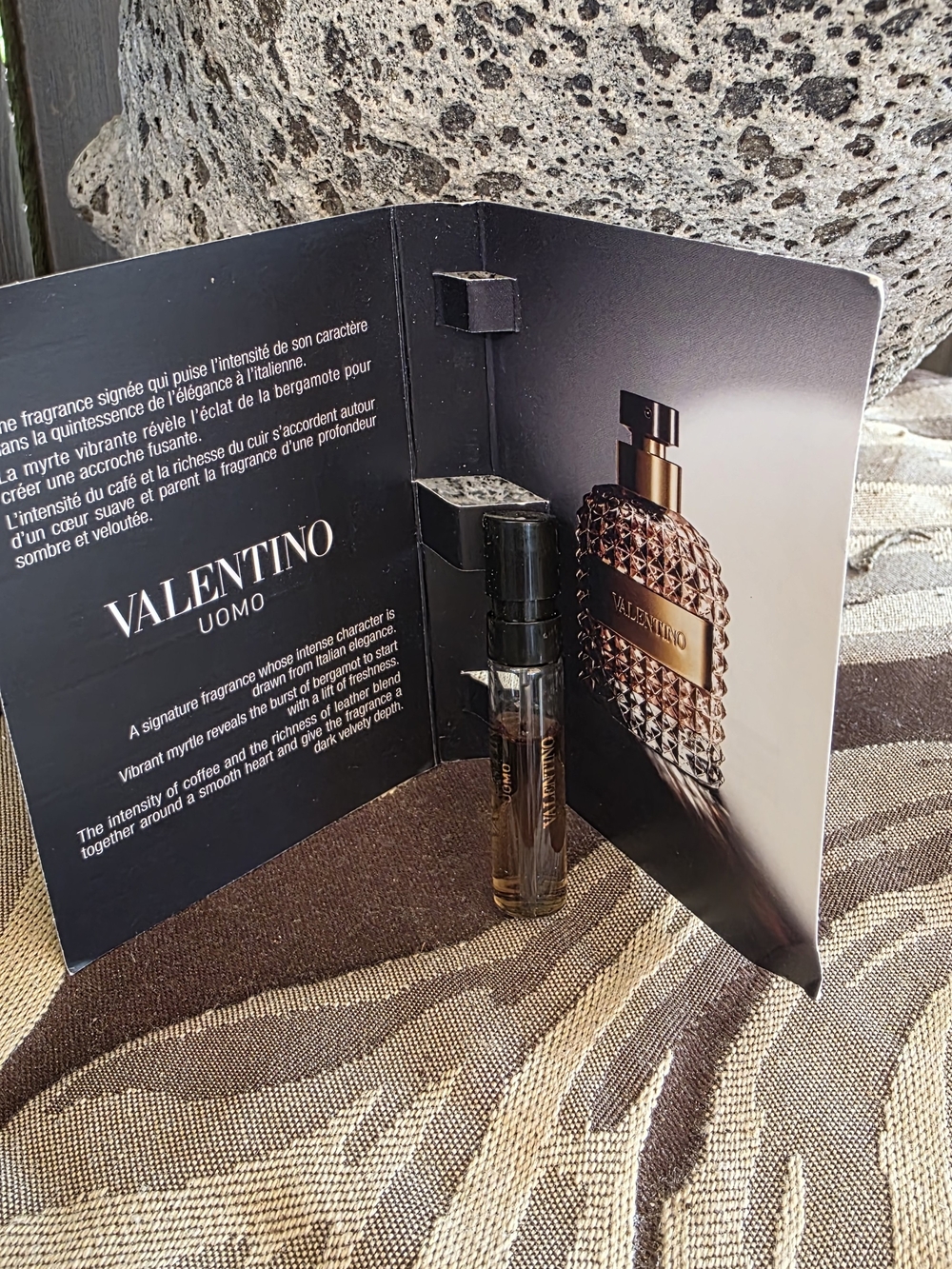 Valentino Uomo Box with Gold and Blush Accents